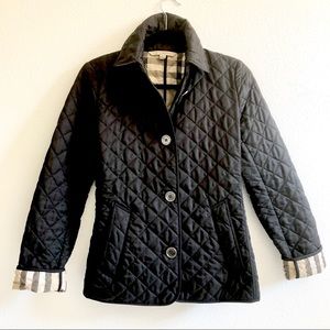 Burberry Brit Women’s Button Front Quilted Jacket